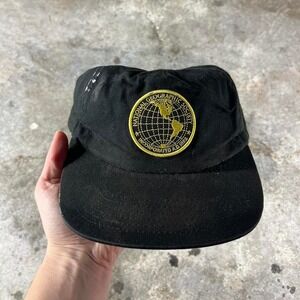National Geographic Society Parks Project Black Baseball Cap Adjustable Strap
